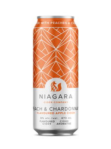 Niagara Cider Peach Chardonnay 473 ml can