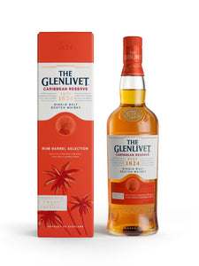 The Glenlivet Caribbean Reserve Single Malt Scotch 750 ml bottle