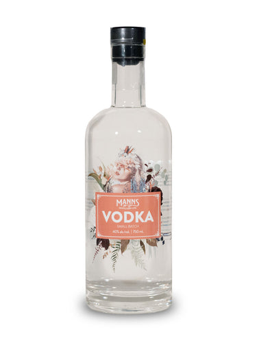 Manns Small Batch Vodka 750 ml bottle
