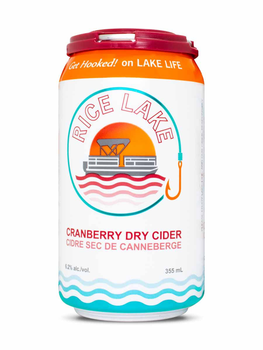 Rice Lake Cranberry Dry Cider 4-Pack 4 x 355 ml can