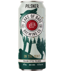 Lake Of Bays Italian Style Pilsner 473 ml can