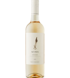 Our Story Pinot Grigio VQA 750 ml bottle