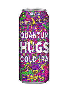 Flying Monkeys Quantum Hugs Cold IPA 473 ml can