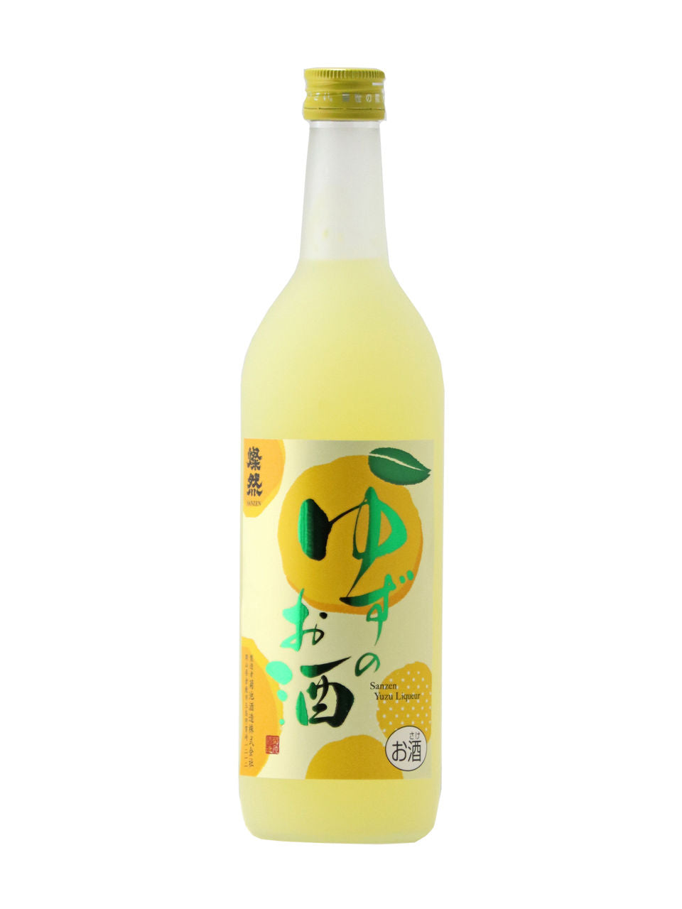 Sanzen Yuzu No Osake Sake 720 ml bottle