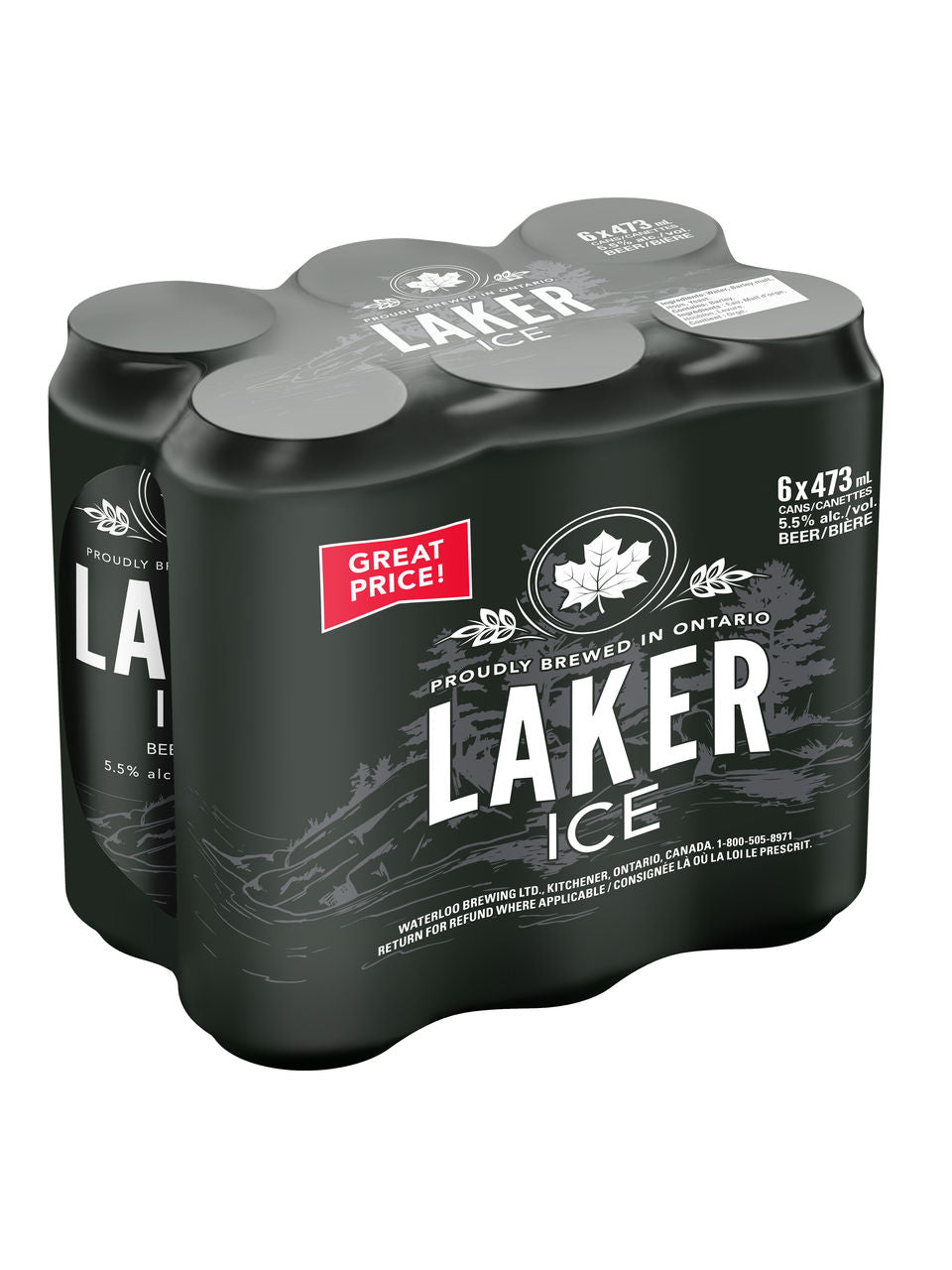 Laker Ice 6 x 473 ml can