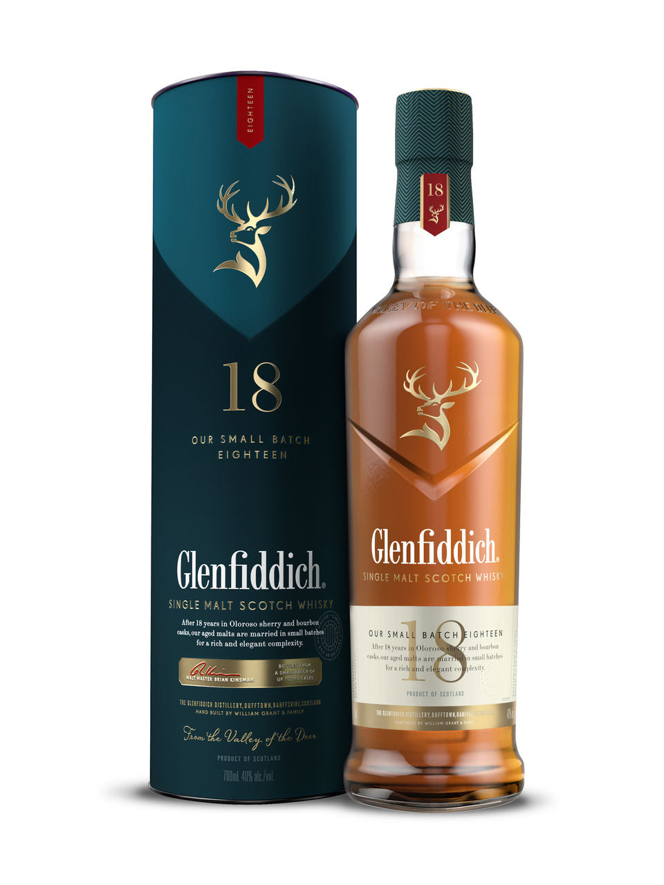 Glenfiddich 18 Year Old 750 ml bottle