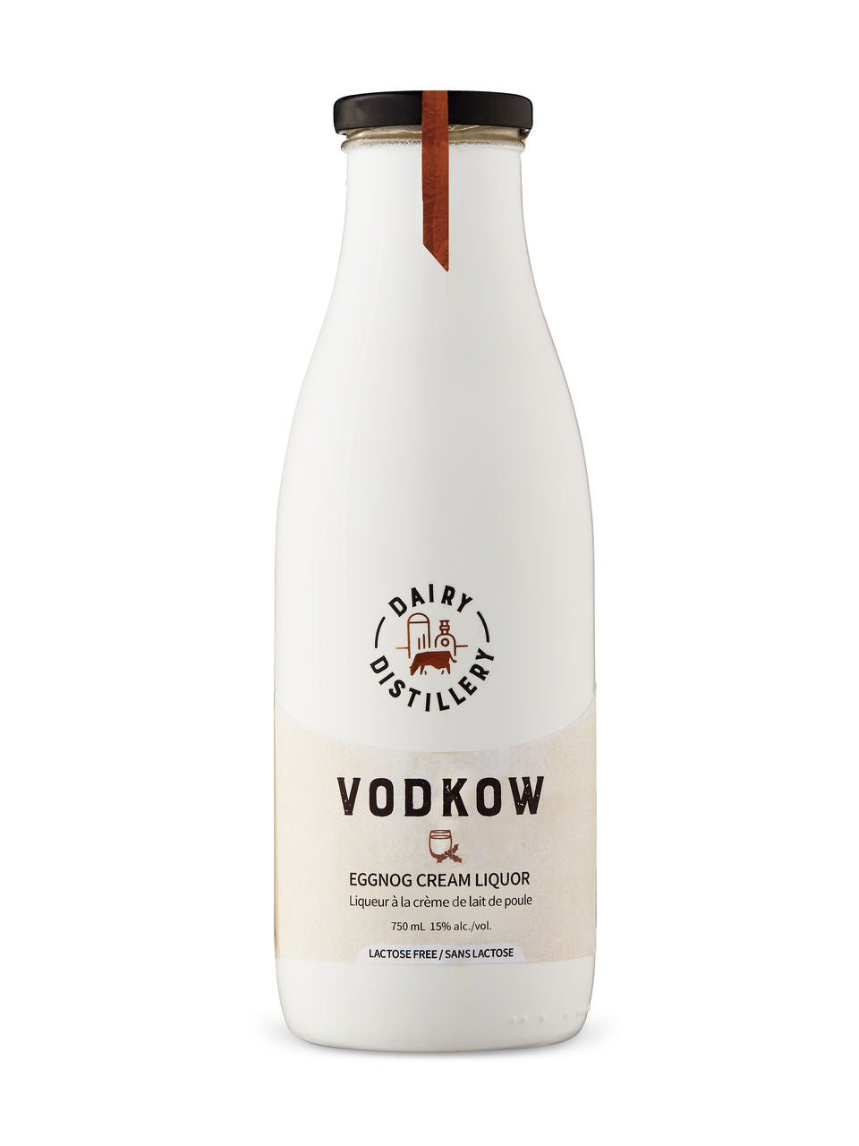 Vodkow Eggnog 750 ml bottle