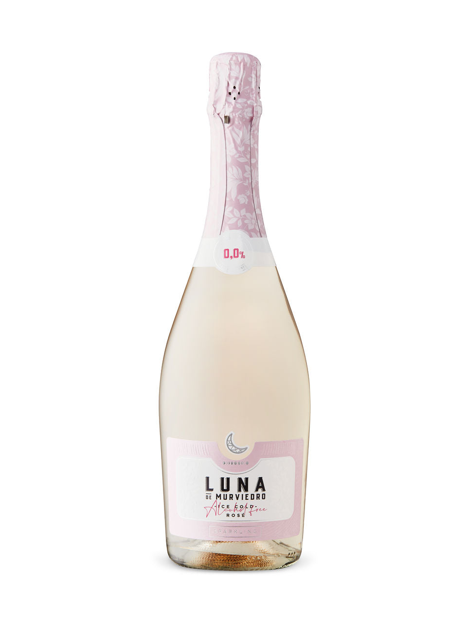 Luna De Murviedro Dealcoholized Sparkling Rose 750 ml bottle