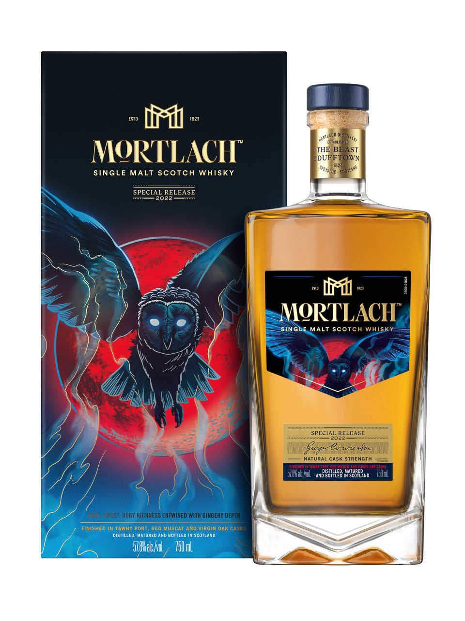 Mortlach Single Malt Scotch Whisky 750 ml bottle