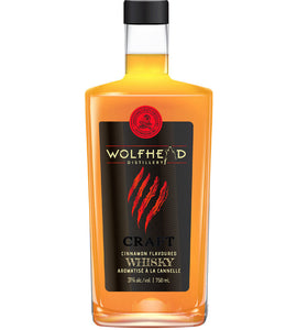 Wolfhead Cinnamon Whisky 750 ml bottle