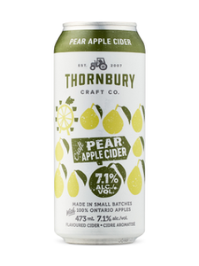 Thornbury Craft Pear Apple Cider 473 ml can