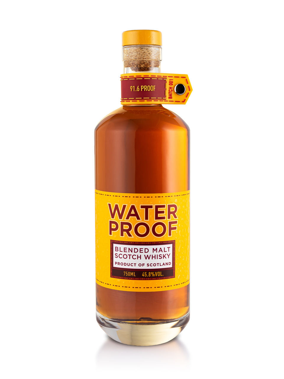 Waterproof Blended Malt Scotch Whisky 700 ml bottle