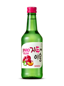 Jinro Plum Soju 360 ml bottle