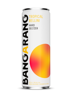 Bangarang Tropical Bellini Hard Seltzer 355 ml can