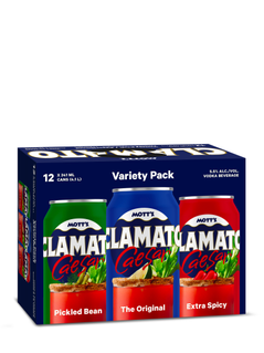 Mott's Clamato Caesar Variety Pack 12 x 341 ml can