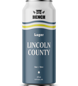 Bench Brewing Lincoln County 473 ml can