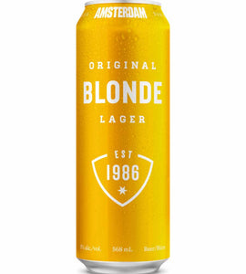 Amsterdam Blonde Lager 568 ml can