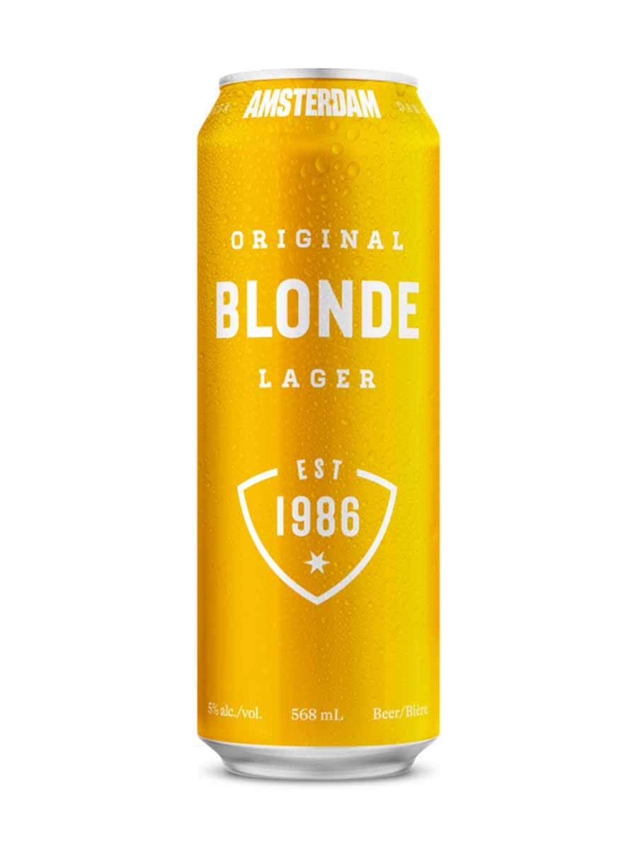 Amsterdam Blonde Lager 568 ml can