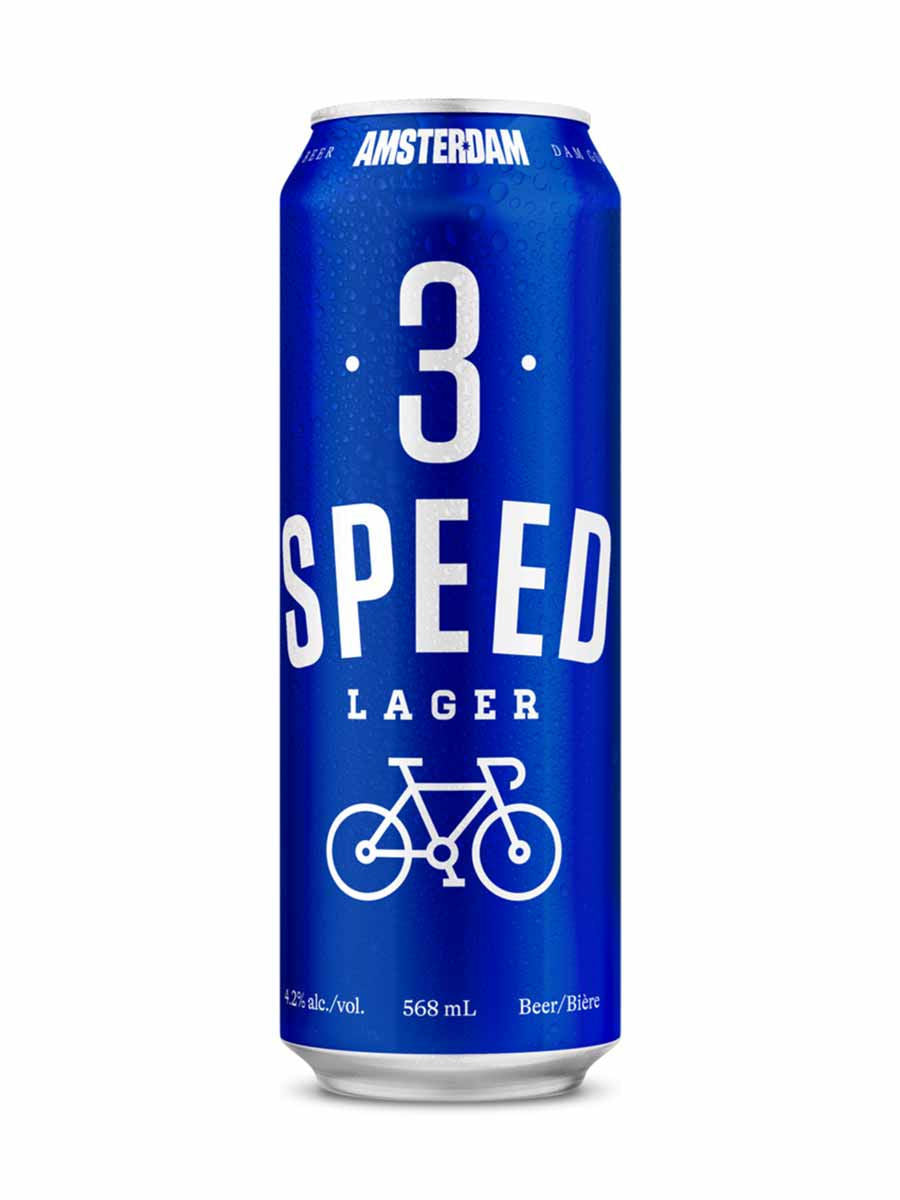 Amsterdam 3 Speed Lager 568 ml can