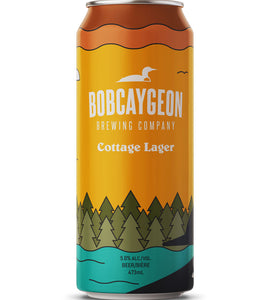 Bobcaygeon Brewing Cottage Lager 473 ml can