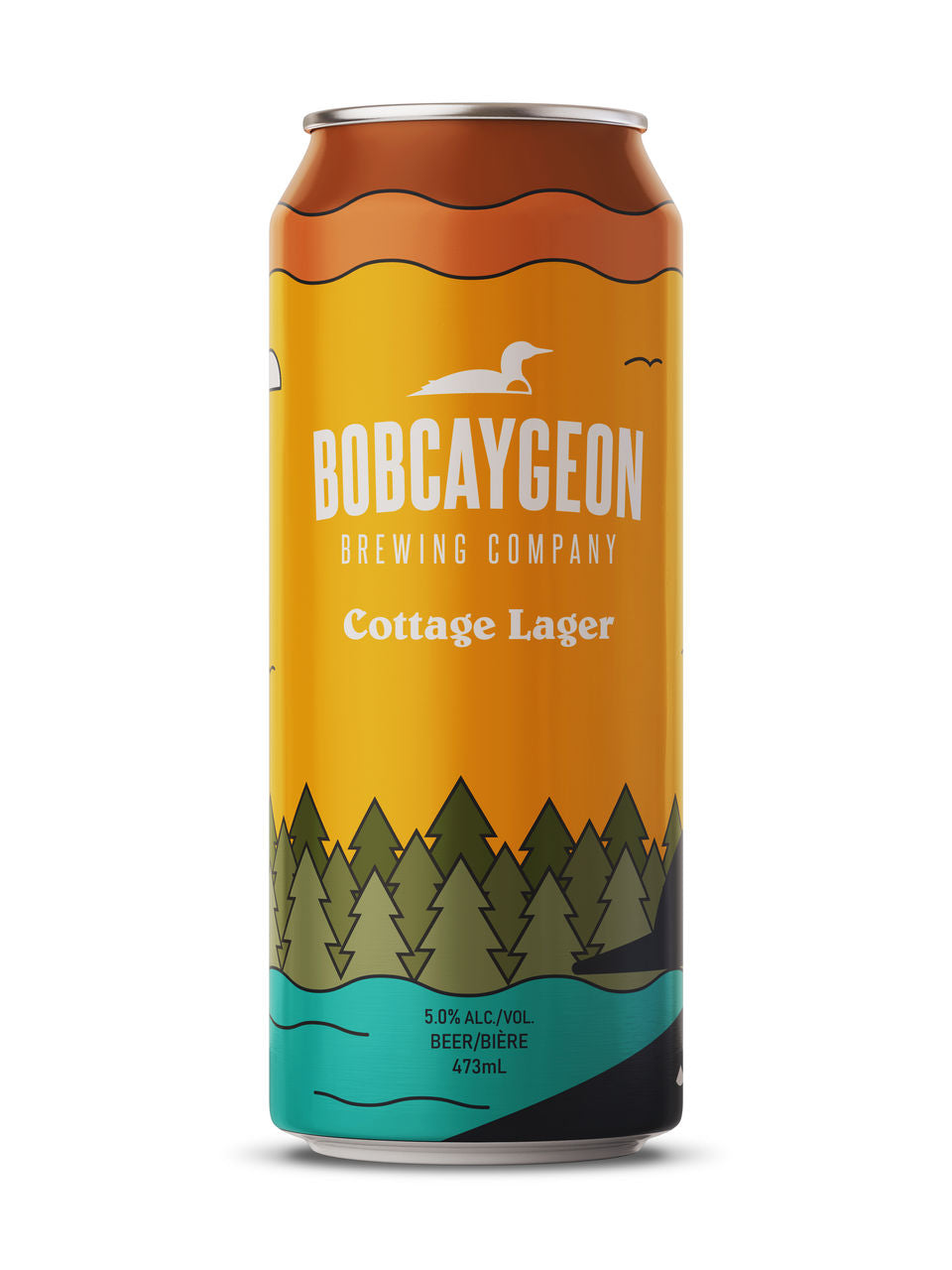 Bobcaygeon Brewing Cottage Lager 473 ml can