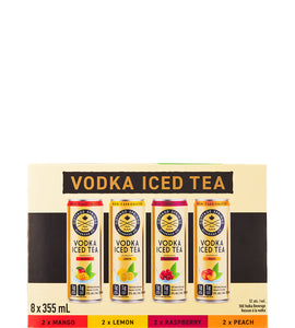 Cottage Springs Vodka Iced Tea Mixed 8 Pack 8 x 355 ml can