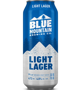 Blue Mountain Light Lager 473 ml can