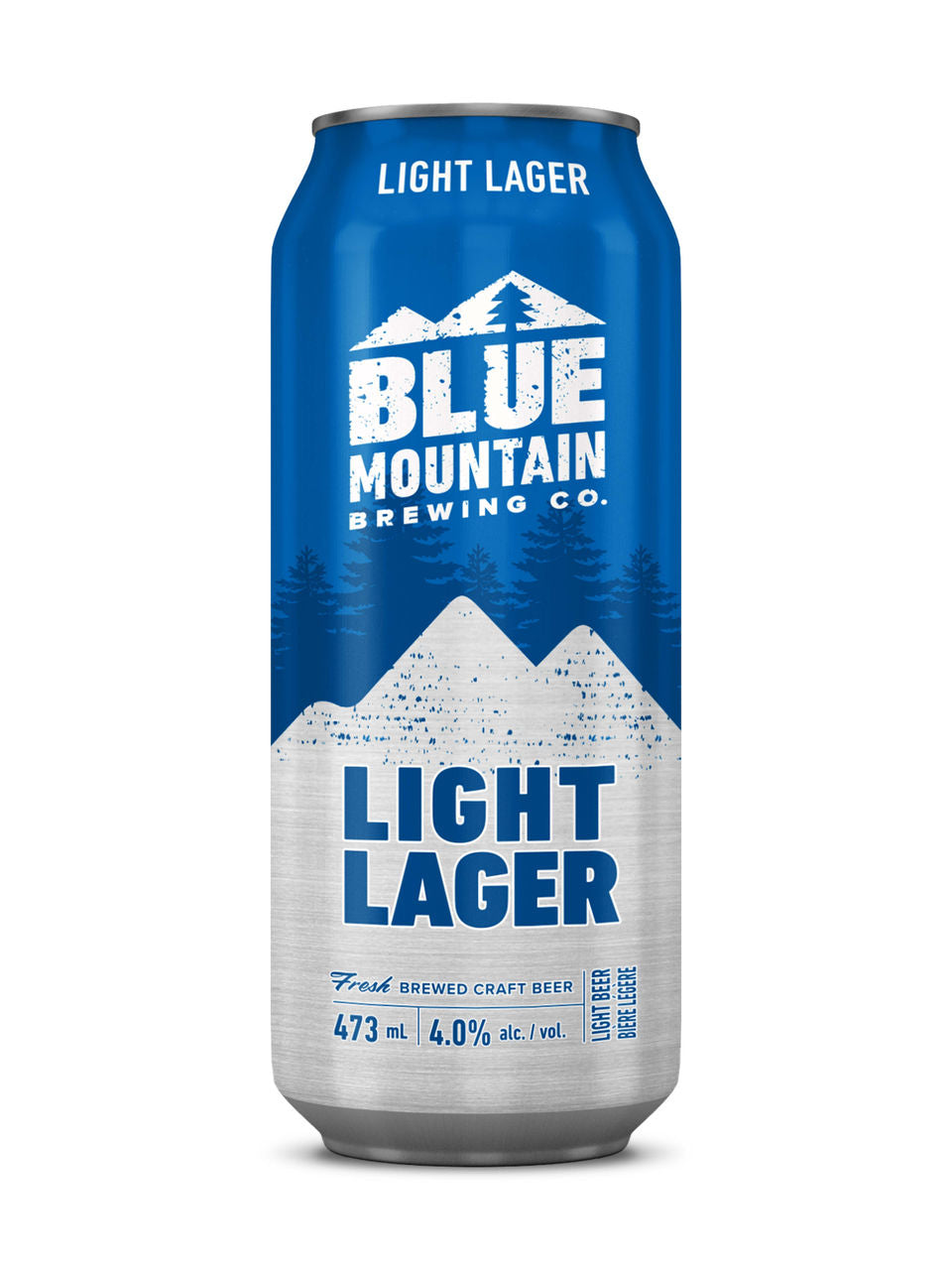 Blue Mountain Light Lager 473 ml can