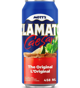Motts Clamato Original Caesar 458 ml can