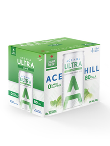 Ace Hill Ultra Lime 6 x 355 ml can