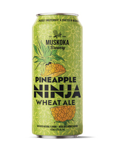 Muskoka Brewery Pineapple Ninja Wheat Ale 473 ml can
