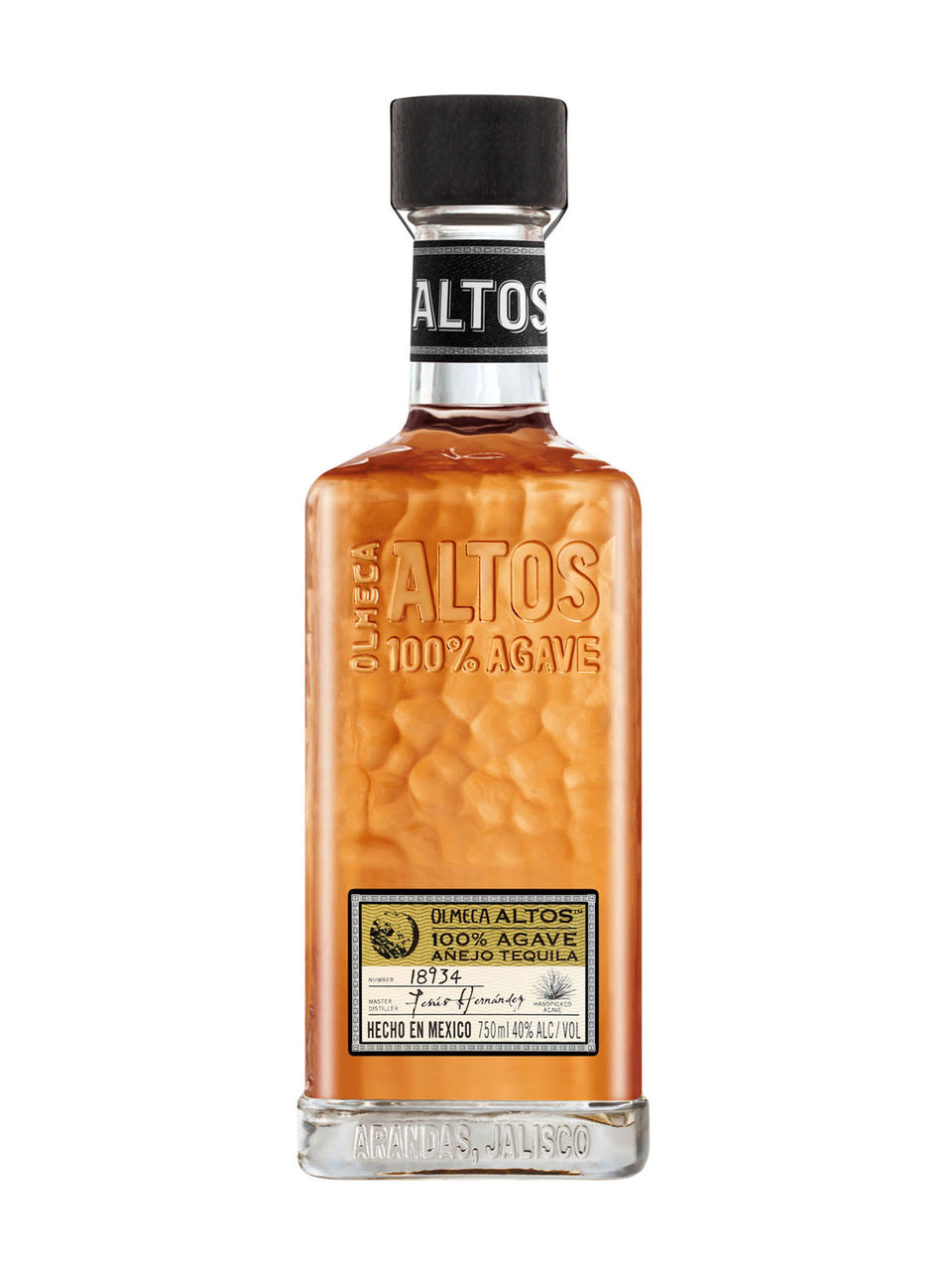 Olmeca Altos Anejo 750 ml bottle