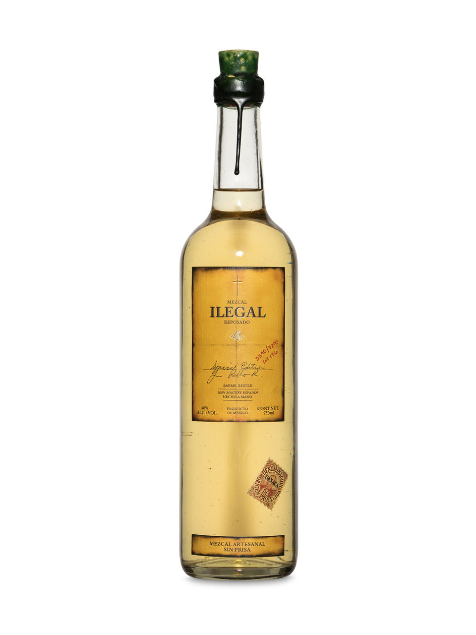 Ilegal Mezcal Reposado 750 ml bottle