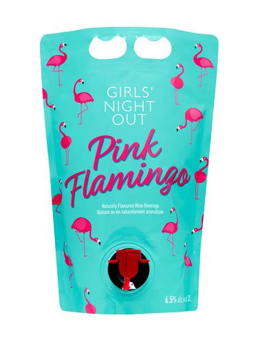 Girls' Night Out Pink Flamingo Flavoured Wine Beverage 2000 ml tetra