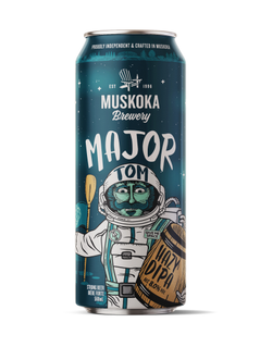 Muskoka Brewery Major Tom Hazy DIPA 568 ml can