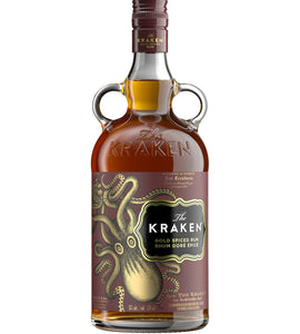 The Kraken Gold Spiced Rum 750 ml bottle