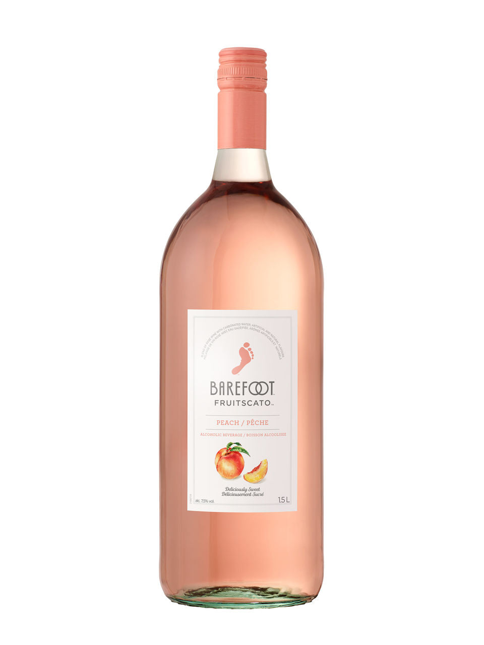 Barefoot Fruitscato Peach 1500 ml bottle