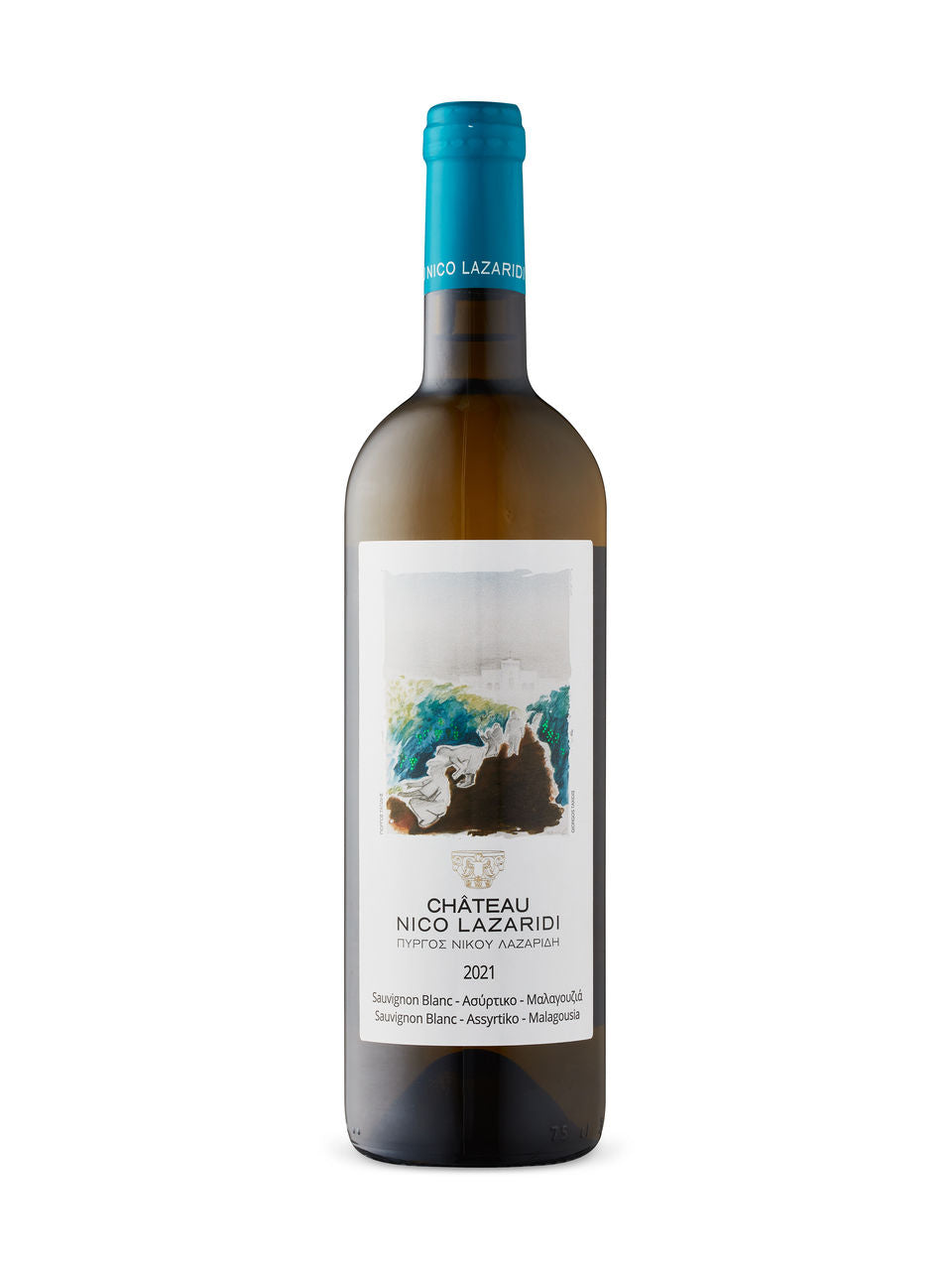 Chateau Nico Lazaridi White 2021 750 ml bottle