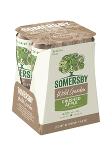 Somersby Wild Garden Crushed Apple Cider 4 x 355 ml can