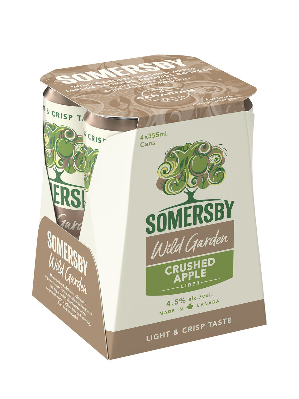 Somersby Wild Garden Crushed Apple Cider 4 x 355 ml can