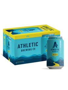 Athletic Brewing Run Wild Non-Alcoholic IPA 6 x 355 ml can