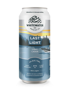 Whitewater Brewing Last Light Lager 473 ml can