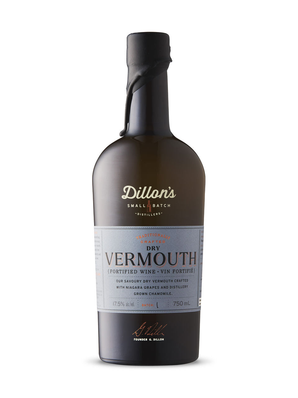 Dillon's Small Batch Dry Vermouth 750 ml bottle VINTAGES