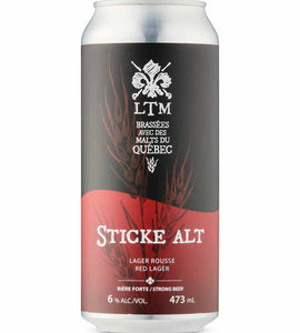Les Trois Mousquetaires Sticke Alt Red Lager 473 ml can