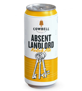 Cowbell Brewing Co. Absent Landlord 473 ml can