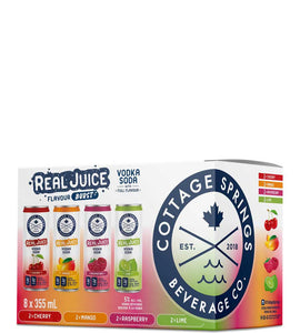 Cottage Springs Flavour Burst Vodka Soda Mixed 8pk 8 x 355 ml can