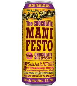 Flying Monkeys Chocolate Manifesto 473 ml can