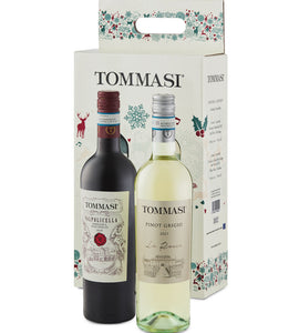Tommasi Pinot Grigio & Valpolicella Gift Box 2 x 750 ml bottle