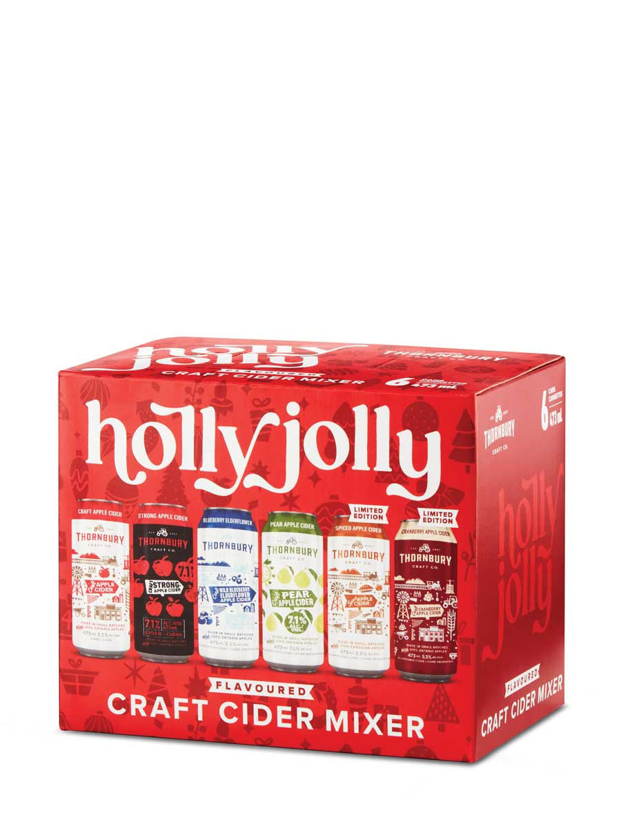 Thornbury Craft Co. Holiday Craft Cider Mixer Pack 6 x 473 ml can