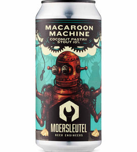 Moersleutel Macaroon Machine Coconut Pastry Stout 440 ml can